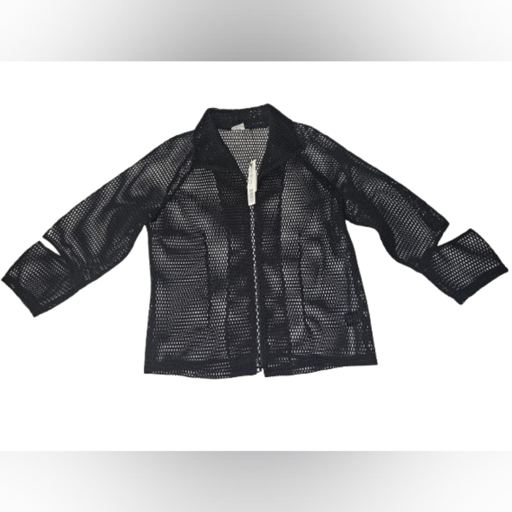 NWT Samuel Dong Mesh Jacket L